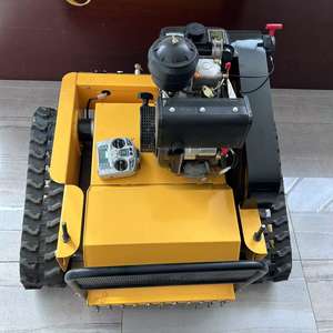 Cortadora de Césped Industrial Profesional de Gasolina de 4 Tiempos, Ancho de Corte de 500 mm, Robot Autopropulsado con Control Remoto - Product Image 3