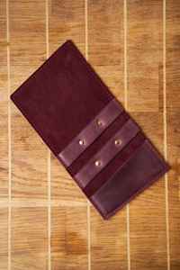 Porta Cubiertos de Cuero de Lujo, Rústico, Hecho a Mano y Ecológico para Restaurante, Organizador de Mesa de Comedor, Elegante Bolsa de Almacenamiento LRCH-0017 - Product Image 6