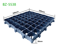 Tapis de protection en géocellules pour paddock équestre, 50/38 mm, haute résistance, contrôle de la boue, protection du gazon, assemblage facile par emboîtement