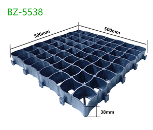 50/38mm Heavy Duty Horse Paddock Grid <strong>Mat</strong> Mud Control <strong>Grass</strong> Geocell <strong>Protection</strong> <strong>Mat</strong> for Equestrian Arena Easy Interlock Assembly - Product Image 1