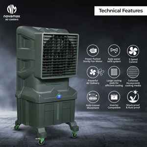 Enfriador de Aire Portátil de Plástico para Interiores y Exteriores, 75 Litros, Ecológico, 3 Velocidades, para Hoteles y Hogares, Precio de Exportación - Product Image 2