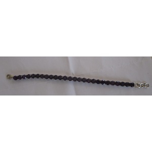 <b>Gold</b> Crystal <b>Bracelet</b> with Amethyst Elegant & Luxurious Bangles - Product Image 1