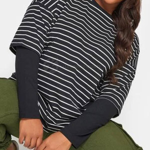 Camiseta Deportiva de Verano de Algodón de Doble Capa para Mujer, Talla XL, Casual, Manga Larga, Transpirable, Cómoda, Elegante y Ajustada - Product Image 4