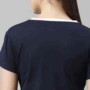 Camisetas de mujer Nueva calidad Venta caliente Nuevo diseño Cliente Más demandado Camisetas de mujer - Product Image 3