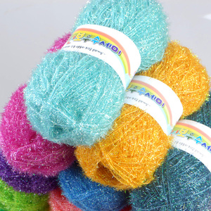 [Misoknit] Rainbow Scrubby fácil lavado de platos hilo de tejer lana tejida a mano grueso Producto caliente y buena venta - Product Image 1