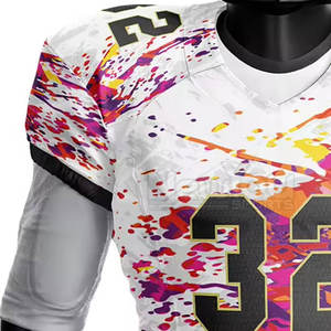 Uniforme de football américain sur mesure à vendre à bas prix, uniforme de football américain imprimé par sublimation - Product Image 4