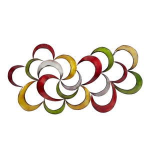 Vente en gros Tenture murale au design moderne art déco artisanal Art mural en métal personnalisé pour la décoration du salon - Product Image 2