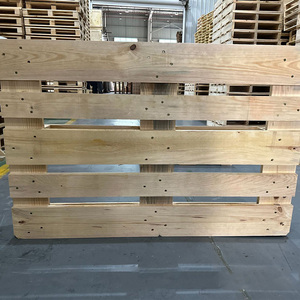 Palé de madera reciclada de 1200x1000mm con capacidad de carga de 800kg para logística y almacenamiento sostenibles - Product Image 1