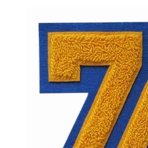 Nouveau Style 2025 Chenille Broderie Patch À Vendre Nouveaux Patchs Brodés En Chenille Personnalisés Pour Street Wear Vêtements - Product Image 2