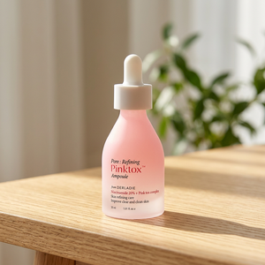 Derladie Premium Niacinamide Brightening Hydration Barrier Pore Smoothing Pinktox Ampoule <b>Serum</b> Bottle for <b>Face</b> Treatment Korean - Product Image 1