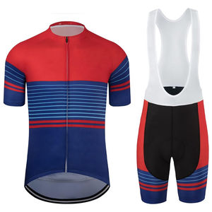 Maillot de cyclisme personnalisé pour équipe, ODM, short de cyclisme, bretelles, tissu respirant, séchage rapide, polyester - Product Image 1