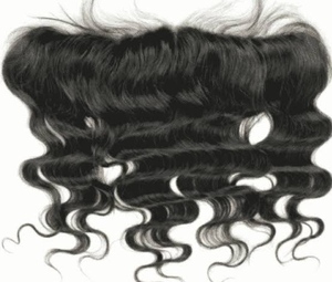Pelucas delanteras de encaje HD transparente Templo virgen indio natural Cabello humano sin procesar Pelucas de densidad 180% Onda del cuerpo - Product Image 6