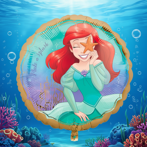 Palloncini in Lamina Metallizzata Sirenita 43Cm 6 Colori Decorazione per Feste Confezione da 2 Pezzi - Product Image 3