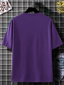 Camiseta Gráfica Vintage con Lavado Ácido para Hombre, Jersey de Algodón de Alta Calidad de 260 g, Camiseta Personalizada de Manga Corta con Estampado Sólido, Estilo Urbano - Product Image 6