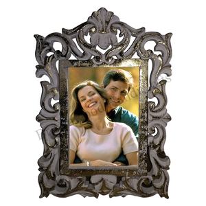 Premium Hand Carved MDF Wood <b>4X6</b> Baby <b>Photo</b> <b>Frame</b> Customized Wooden Carving Picture <b>Frame</b> for Decoration & Gifts Uses Supply - Product Image 5
