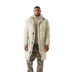 Veste bouffante à poches multiples Nouvelle arrivée Vêtements d'hiver Mode streetwear Vêtements décontractés lourds Vestes bouffantes pour hommes - Product Image 1