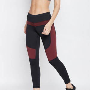 Legging de sport pour femme de haute qualité, tricoté, respirant, taille haute, longueur genou, avec fibre de bambou, en vente en ligne - Product Image 2