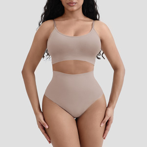 Của Phụ nữ sexy giản dị rắn t-trở lại áo ngực và quần lót đặt dây miễn phí lớn <span class=keywords><strong>U</strong></span> đẹp trở lại Push-Up Tummy kiểm soát đồ lót thoáng khí - Product Image 4