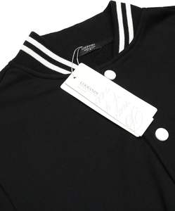 Bomber universitaire personnalisé de qualité supérieure | Laine et faux cuir de haute qualité | Broderie du logo de l'équipe universitaire | Support OEM/ODM - Product Image 5