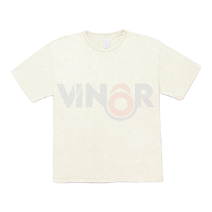 Recién llegado, camiseta de lavado ácido de gran tamaño para hombres del fabricante personalizado, 100% algodón, serigrafía larga, servicio OEM 2025 - Product Image 5