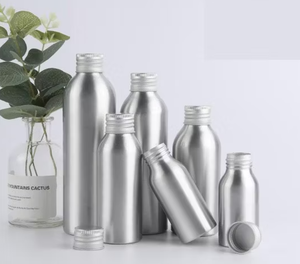 Bouteilles métalliques cosmétiques haut de gamme en gros Emballage de soins personnels Fabriqué au Vietnam Emballage de pompe en aluminium - Product Image 6