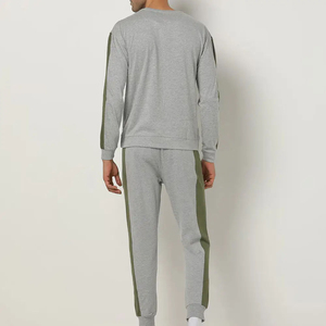 2025 automne hiver survêtement pour hommes ensemble 2 pièces athlétique Jogging costumes fermeture éclair survêtement confortable survêtement ensemble couleur hommes survêtement - Product Image 3