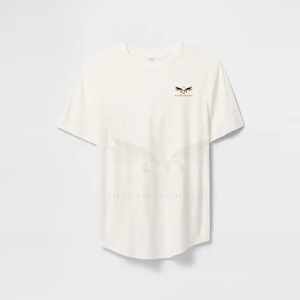 Camisas curvas de alta calidad para hombre, diseño OEM hecho en tela de punto de poliéster/algodón de Pakistán - Product Image 1