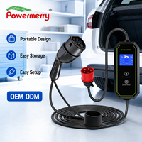 Chargeur EV portable 11 kW 16 A Type 2 400 Vca CE TUV RoHS IP67 pour fabricants OEM ODM, grossistes et distributeurs européens