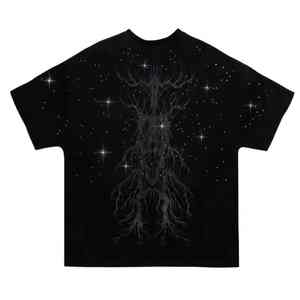 Camisetas de Diamantes de Imitación de Nuevo Diseño al por Mayor para Hombre, Ropa de Calle, Camiseta de Diamantes de Imitación con Diseño Personalizado para Hombre - Product Image 1