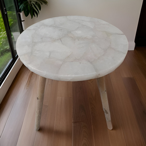 Plateau de table en agate de qualité supérieure, belle pierre naturelle sculptée, taille personnalisée pour la décoration moderne de la maison, design élégant et durable - Product Image 4
