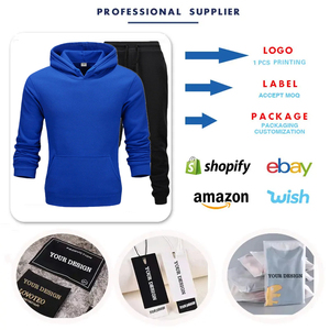 Conjunto Deportivo de Dos Piezas con Capucha Transpirable y Color Personalizado para Mujer, Ropa de Invierno, Logotipo Personalizado, Chándal Informal Talla XL - Product Image 4