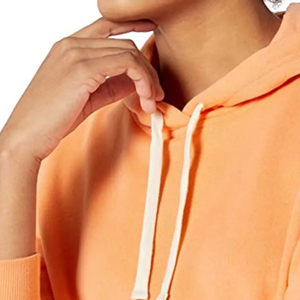 Ensemble de 2 pièces en molleton unisexe surdimensionné avec logo personnalisé, 100% coton biologique de haute qualité, fabriqué aux États-Unis, sweats à capuche pour femmes - Product Image 5