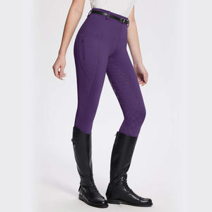Pantalones de equitación de moda, cintura alta, con agarre completo, cómodos, para montar a caballo, para mujeres y niñas - Product Image 1
