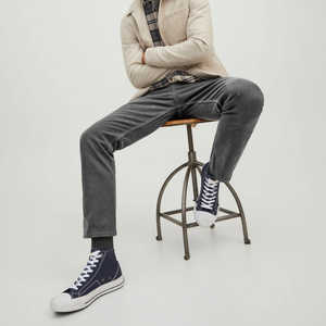 Jeans pour hommes coupe skinny, mode, lavage foncé, haute qualité, faible MOQ, mode, jeans baggy pour hommes grande taille - Product Image 3