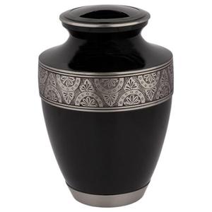 Urna Funeraria de Metal con Acabado Esmaltado Blanco, Artesanía para Guardar Cenizas Humanas, Urna Conmemorativa de Estilo Europeo - Product Image 4
