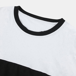 Camiseta Casual de Manga Corta para Hombre, Cuello Redondo, Color Verde Sólido, Corte Regular, 100% Poliéster Tejido, Teñido Liso, Estampado Frontal, Ecológica - Product Image 3