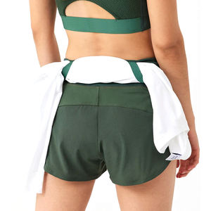 Short femme en tissu taille haute à la mode avec impression personnalisable et poche pour tenue décontractée et style fitness - Product Image 5