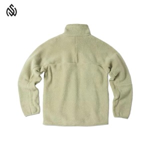 Chaqueta de Sherpa de forro polar de gran tamaño OEM para hombre, chaqueta de invierno con logotipo personalizado de alta calidad para invierno - Product Image 3