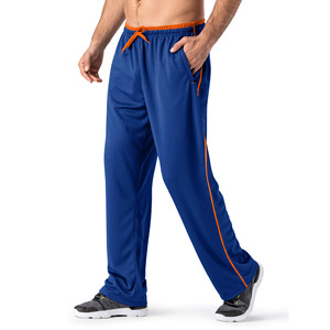 Pantalon de survêtement personnalisé de couleur unie pantalon long de sport décontracté pour hommes de haute qualité 100% coton pantalon unisexe avec logo personnalisé pour hommes - Product Image 1