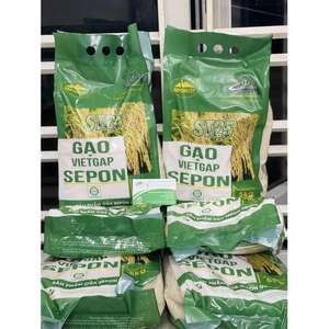 Arroz Vietnamita de Alta Calidad, 5 kg, Sepon ODM Vietgap, Grano Blanco 100% Agrícola, Textura Firme, Certificaciones HACCP, ISO 20200 y GMP - Product Image 1