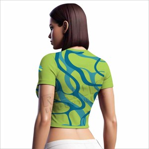 Créez Votre Propre Logo – Nouveaux T-shirts Courts en Coton pour Femmes – T-shirts Courts Décontractés pour Femmes - Product Image 2