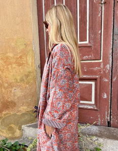 Veste bohème à imprimé longueur de plancher pour femme, nouvelle Collection Explosive Fashion 2023 - Product Image 3