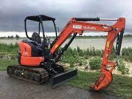 Mini Kubota Máquina de movimiento de tierras de 5 toneladas y 6 toneladas de miniexcavadora usada de 2017 disponible ahora Entrega rápida Oferta de calidad premium - Product Image 2