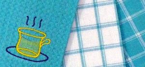 Emballage personnalisé Vente en gros Serviette de cuisine Design Tissu Marque Cadeau 100% coton Logo Brodé Fabricant en vrac - Product Image 4