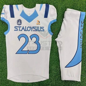 Uniforme de Fútbol Americano Personalizado con Cuello en V, Manga Corta, Color Sólido, 2025, Alta Calidad, Hecho a Medida, Secado Rápido y Transpirable - Product Image 6