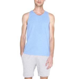 Camiseta sin mangas de ropa de gimnasio más vendida, precio al por mayor de fábrica, camisetas sin mangas personalizadas para hombre, material sostenible transpirable que absorbe el sudor para gimnasio - Product Image 2