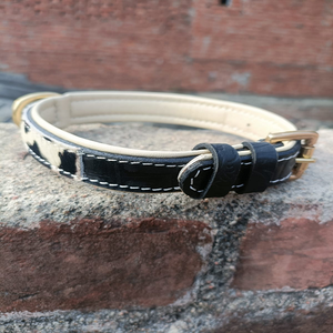 Collar de perro ajustable impermeable de calidad superior estilo de lujo acolchado interior suave cintas de hebilla de aleación duraderas-suministro al por mayor - Product Image 3