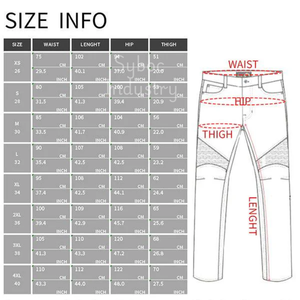 Pantalon de course de moto pour femme avec protection certifiée CE Pantalon de course de moto en denim délavé à l'acide élégant pour le cavalier - Product Image 4