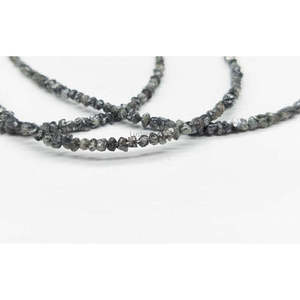Cuentas de Diamante Gris Oscuro de 2-4 mm, Calidad AAA+, MÁS VENDIDO, Diamantes Naturales en Bruto Sin Cortar, Cuentas de Diamante de Fantasía, Diamantes Sueltos - Product Image 4