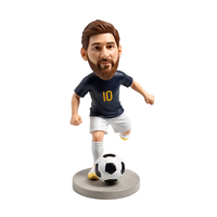 Trofeo de Resina 3D Personalizado del Copa América 2026, Adorno de Jugador de Fútbol Pintado a Mano, Base con Logotipo del Equipo, Premio de Fútbol Personalizado